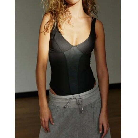 Free People Movement Heart of Gold Leotard Bodysuit Pink XS - Picture 8 of 8